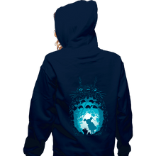 Load image into Gallery viewer, Shirts Zippered Hoodies, Unisex / Small / Navy Forest Spirits
