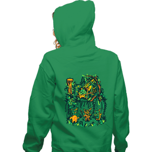 Secret_Shirts Zippered Hoodies, Unisex / Small / Irish Green Korock