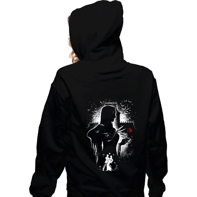 Sold_Out_Shirts Zippered Hoodies, Unisex / Small / Black The Dark Lady