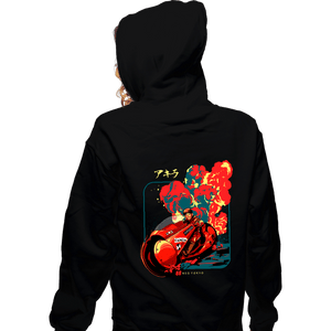 Daily_Deal_Shirts Zippered Hoodies, Unisex / Small / Black Akira 88