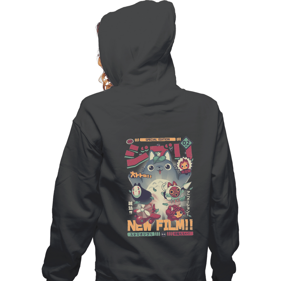 Shirts Zippered Hoodies, Unisex / Small / Dark Heather Animezine