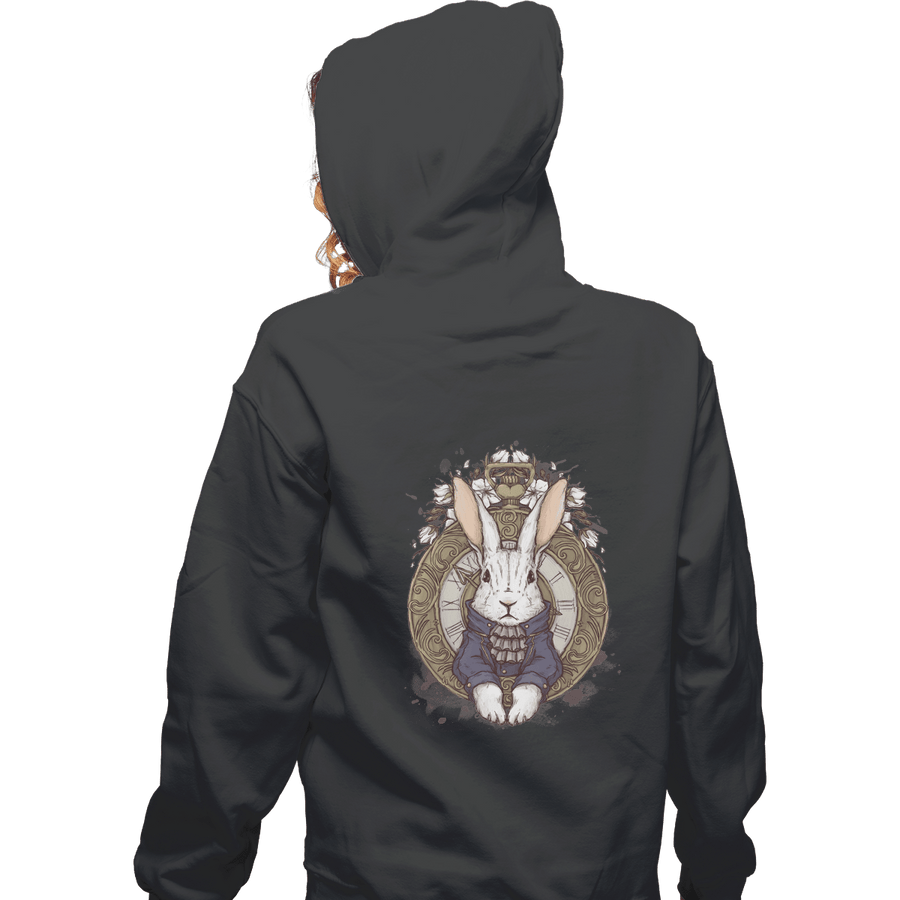 Shirts Zippered Hoodies, Unisex / Small / Dark Heather The White Rabbit