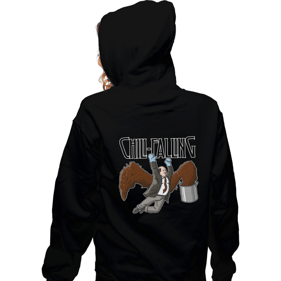 Shirts Pullover Hoodies, Unisex / Small / Black Chili-Falling