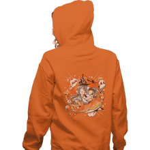 Load image into Gallery viewer, Shirts Zippered Hoodies, Unisex / Small / Red Trick Or Treat Witch
