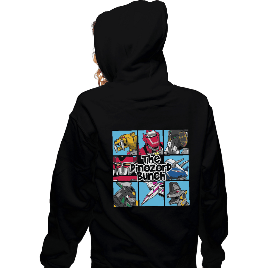 Shirts Pullover Hoodies, Unisex / Small / Black The Dinozord Bunch