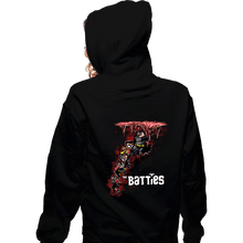 Load image into Gallery viewer, Secret_Shirts Zippered Hoodies, Unisex / Small / Black Batties
