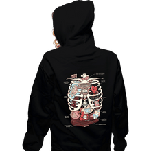 Load image into Gallery viewer, Shirts Zippered Hoodies, Unisex / Small / Black Anatomy Of A DM
