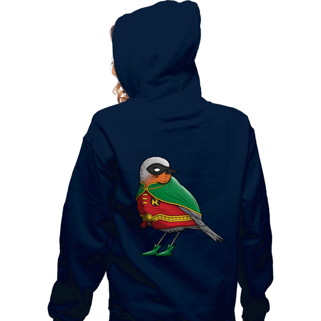 Shirts Zippered Hoodies, Unisex / Small / Navy Bird Wonder