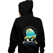 Load image into Gallery viewer, Daily_Deal_Shirts Zippered Hoodies, Unisex / Small / Black Kingdom Tears
