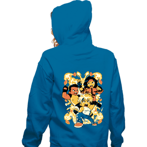 Shirts Zippered Hoodies, Unisex / Small / Royal Blue Heroes Of Rage