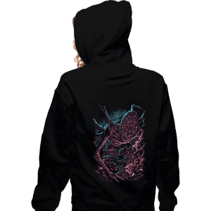 Shirts Zippered Hoodies, Unisex / Small / Black Into Nightmare