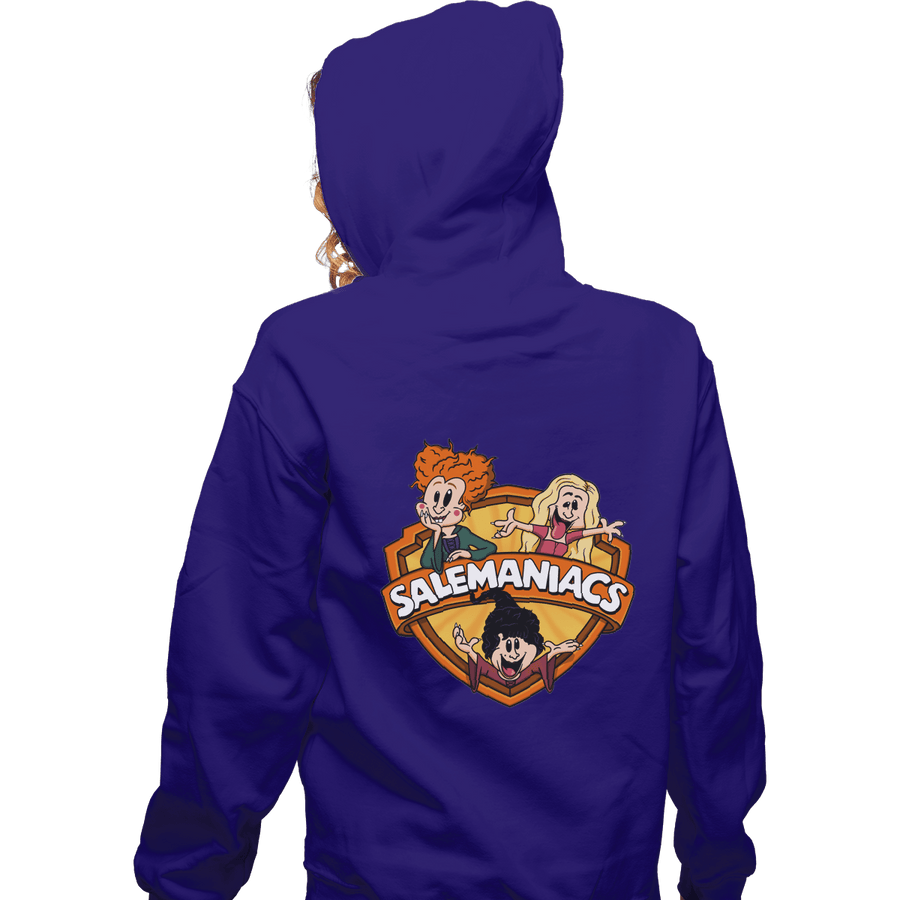 Shirts Zippered Hoodies, Unisex / Small / Violet Salemaniacs
