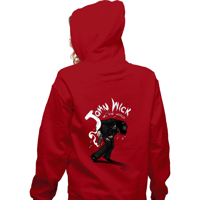 Secret_Shirts Zippered Hoodies, Unisex / Small / Red Wick VS The World