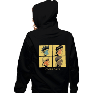 Shirts Zippered Hoodies, Unisex / Small / Black Cobra Days