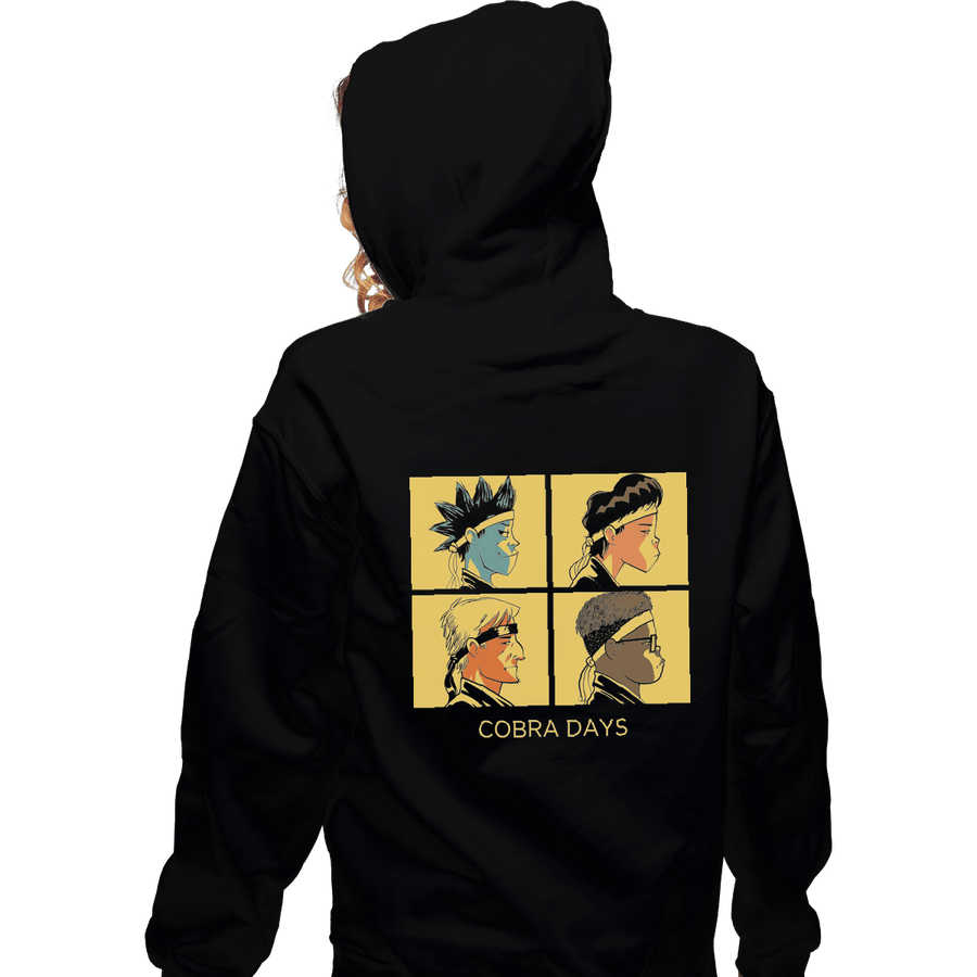 Shirts Zippered Hoodies, Unisex / Small / Black Cobra Days