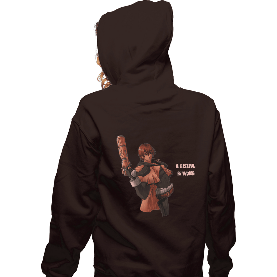 Shirts Pullover Hoodies, Unisex / Small / Dark Chocolate A FistFul Of Wong