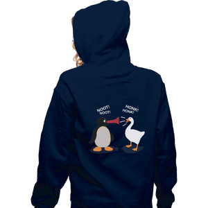 Shirts Pullover Hoodies, Unisex / Small / Navy Hoot Honk