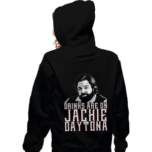 Shirts Pullover Hoodies, Unisex / Small / Black Jackie Daytona