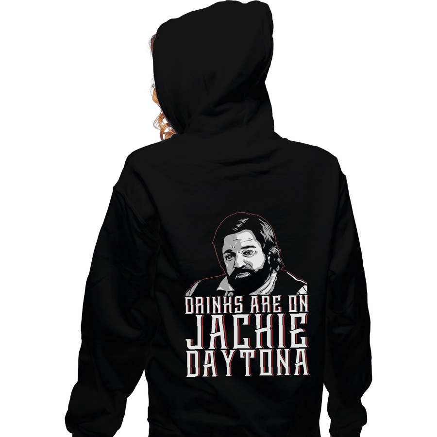 Shirts Pullover Hoodies, Unisex / Small / Black Jackie Daytona