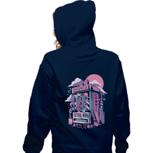 Shirts Zippered Hoodies, Unisex / Small / Navy Spirit Arcade