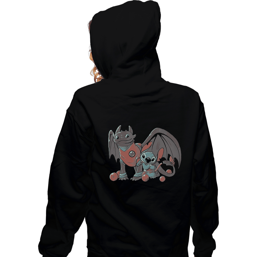 Shirts Zippered Hoodies, Unisex / Small / Black Dragon Cuties