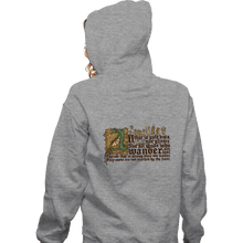 Load image into Gallery viewer, Daily_Deal_Shirts Zippered Hoodies, Unisex / Small / Sports Grey All That Is Gold Does Not Glitter
