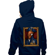 Load image into Gallery viewer, Daily_Deal_Shirts Zippered Hoodies, Unisex / Small / Navy The Admiral
