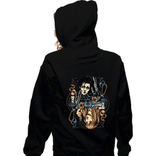 Load image into Gallery viewer, Daily_Deal_Shirts Zippered Hoodies, Unisex / Small / Black Edward &amp; Kim Card
