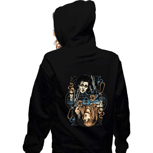 Daily_Deal_Shirts Zippered Hoodies, Unisex / Small / Black Edward & Kim Card