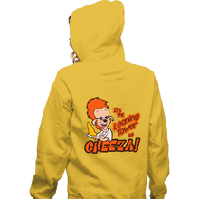 Load image into Gallery viewer, Shirts Zippered Hoodies, Unisex / Small / White Leaning Power Of Cheeza
