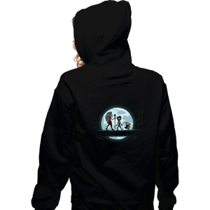 Daily_Deal_Shirts Zippered Hoodies, Unisex / Small / Black Owl Matata