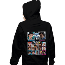 Load image into Gallery viewer, Shirts Zippered Hoodies, Unisex / Small / Black Time Fighters 14th VS 15th
