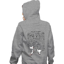 Load image into Gallery viewer, Secret_Shirts Zippered Hoodies, Unisex / Small / Sports Grey The Plan
