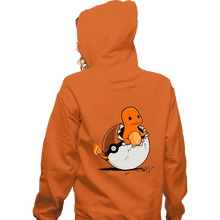 Load image into Gallery viewer, Shirts Zippered Hoodies, Unisex / Small / Red Pokegg Ball
