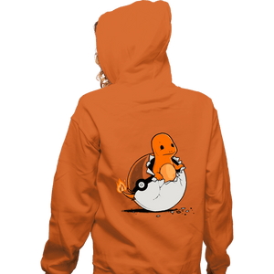 Shirts Zippered Hoodies, Unisex / Small / Red Pokegg Ball