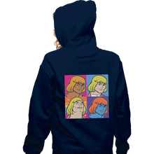 Load image into Gallery viewer, Shirts Zippered Hoodies, Unisex / Small / Navy Fabulous Secret
