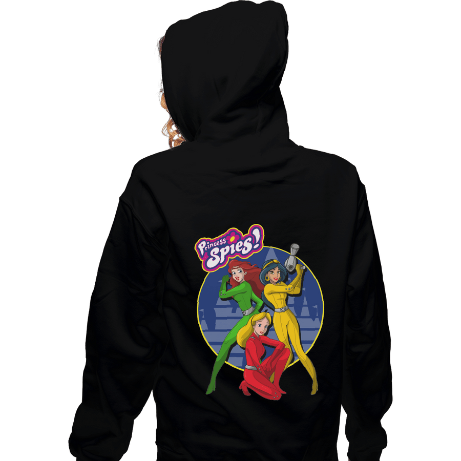 Shirts Zippered Hoodies, Unisex / Small / Black Princess Spies!