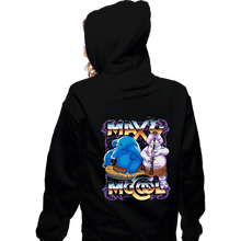 Load image into Gallery viewer, Secret_Shirts Zippered Hoodies, Unisex / Small / Black Max McCool
