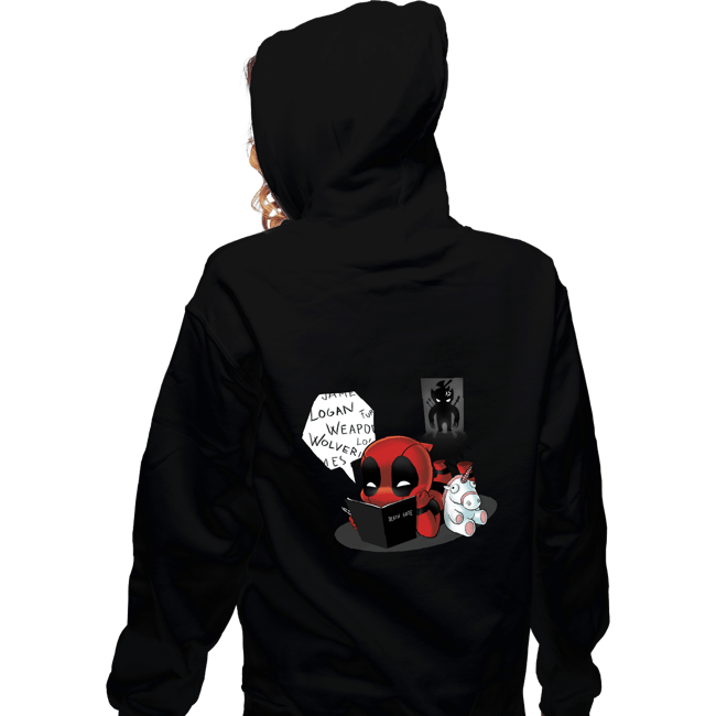 Secret_Shirts Zippered Hoodies, Unisex / Small / Black Death Merc!
