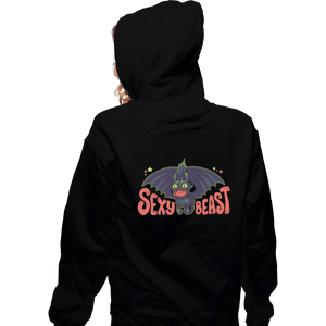 Shirts Zippered Hoodies, Unisex / Small / Black Sexy Beast