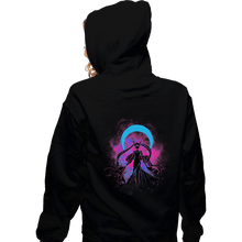 Load image into Gallery viewer, Shirts Zippered Hoodies, Unisex / Small / Black Queen Of Darkness Art
