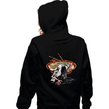 Load image into Gallery viewer, Secret_Shirts Zippered Hoodies, Unisex / Small / Black Scary Bowl
