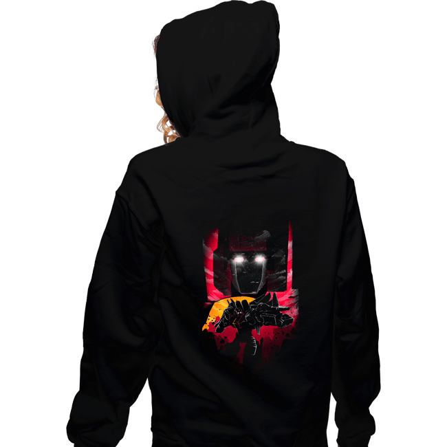 Daily_Deal_Shirts Zippered Hoodies, Unisex / Small / Black Commander Of Aerospace