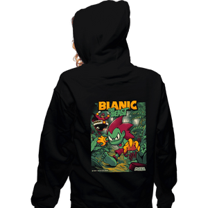Daily_Deal_Shirts Zippered Hoodies, Unisex / Small / Black Blanic The Beast