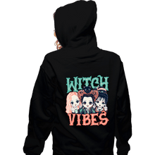 Load image into Gallery viewer, Secret_Shirts Zippered Hoodies, Unisex / Small / Black Sanderson Vibes
