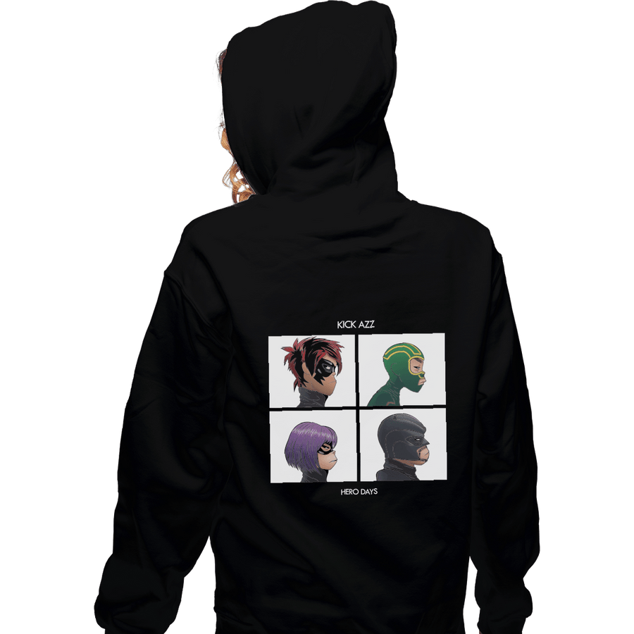 Shirts Pullover Hoodies, Unisex / Small / Black Kick Azz