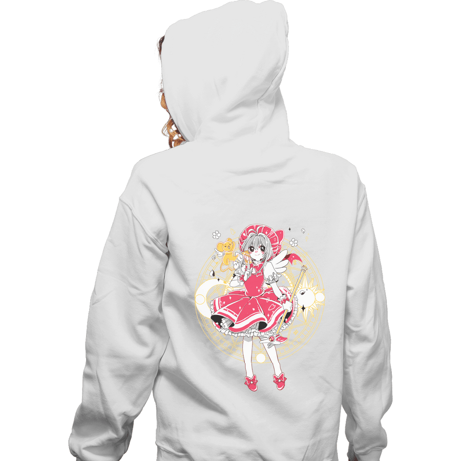 Shirts Zippered Hoodies, Unisex / Small / White Sakura