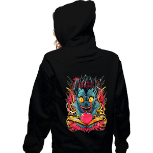 Shirts Zippered Hoodies, Unisex / Small / Black Ryuk