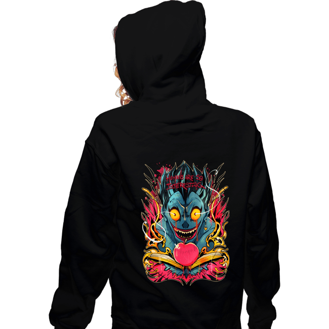 Shirts Zippered Hoodies, Unisex / Small / Black Ryuk