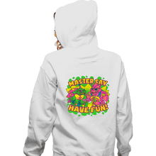 Load image into Gallery viewer, Daily_Deal_Shirts Zippered Hoodies, Unisex / Small / White Party Mutants
